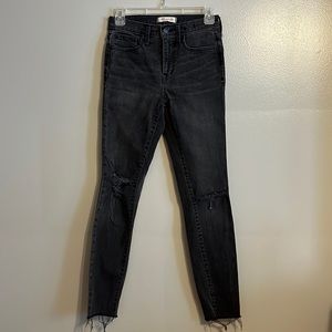 Madewell: 9" High Rise Skinny Jeans